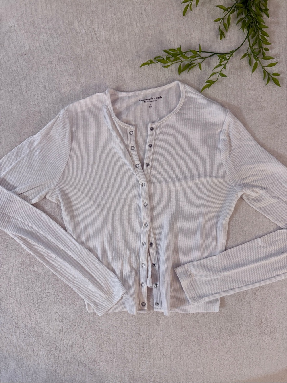 Abercrombie & Fitch | Henley Snap-Front Long Sleeve